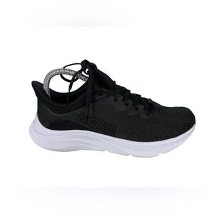 Hoka One One Solimar Womens Size 6.5 Black White Athletic Running Shoes Sneakers